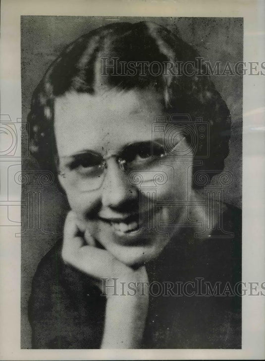1937 Press Photo Norma Ruth Schroy nurse kidnapped with John Bryan - Historic Images