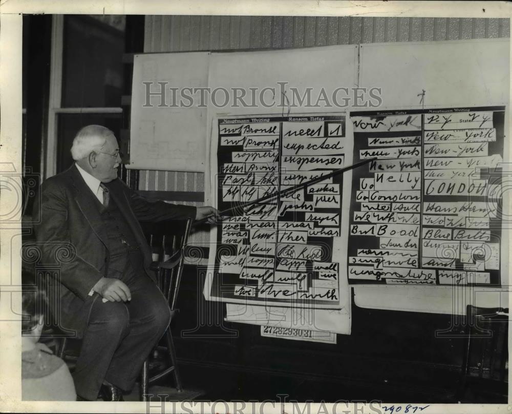 1935 Press Photo Albert S Cesharm Teacher - Historic Images