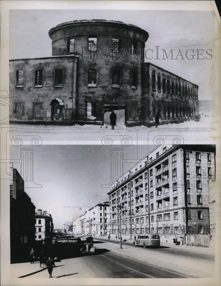 1959 Press Photo Czarist Prison In Leningrad Torn Down To Build Apartments - Historic Images