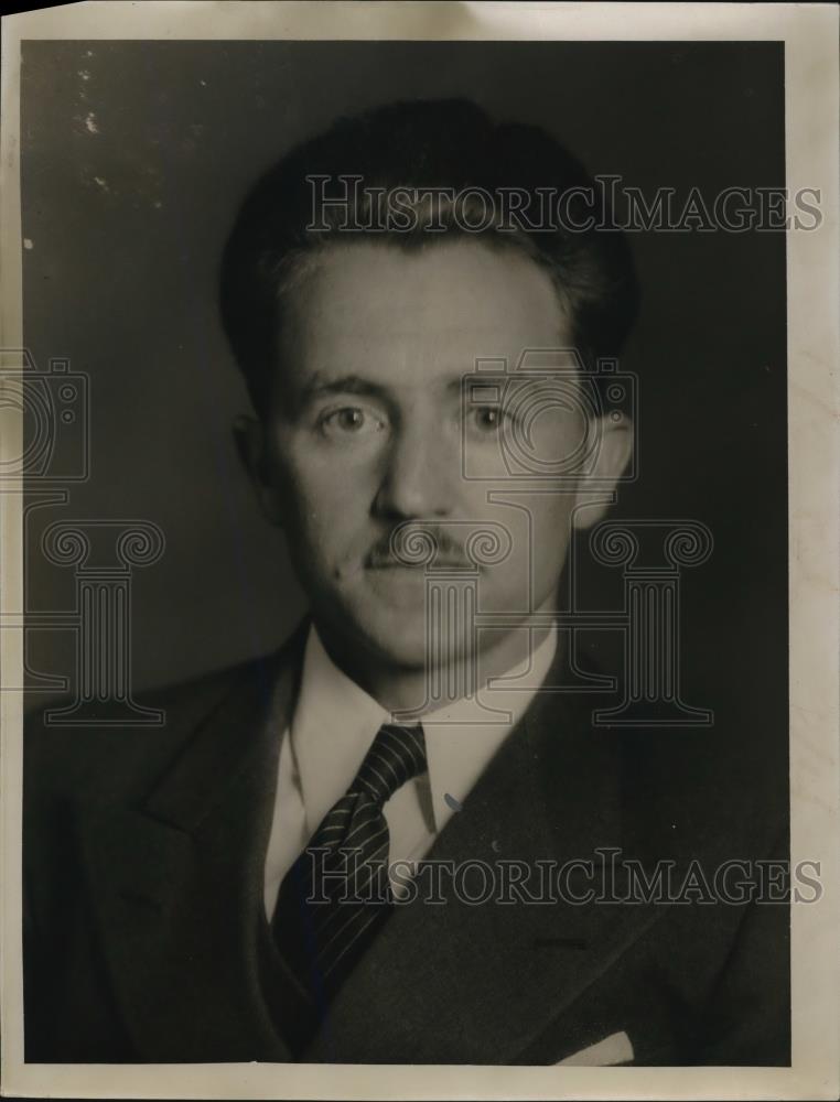 1934 Press Photo Rabbie Maurice Lyons - Historic Images