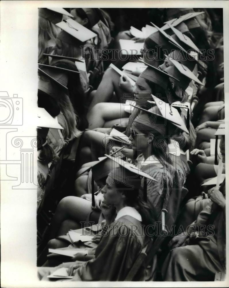 1970 Press Photo New York about 500 participants in the Columbia University - Historic Images