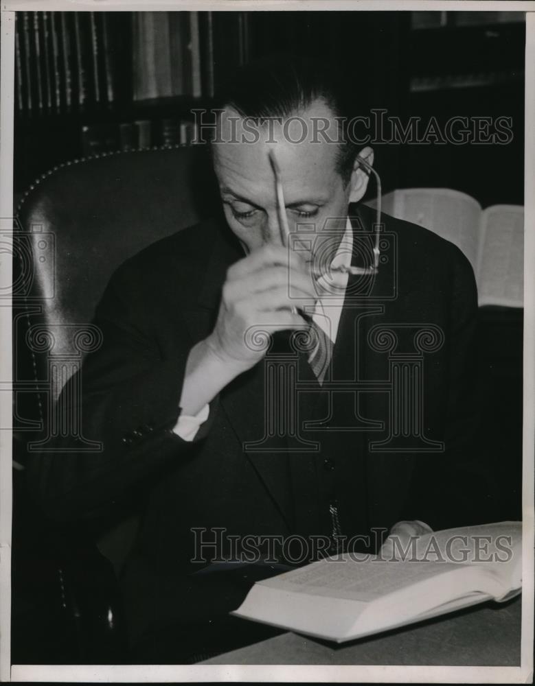 1938 Press Photo Harold M Stephens Associate Justice United States Appeals Court - Historic Images