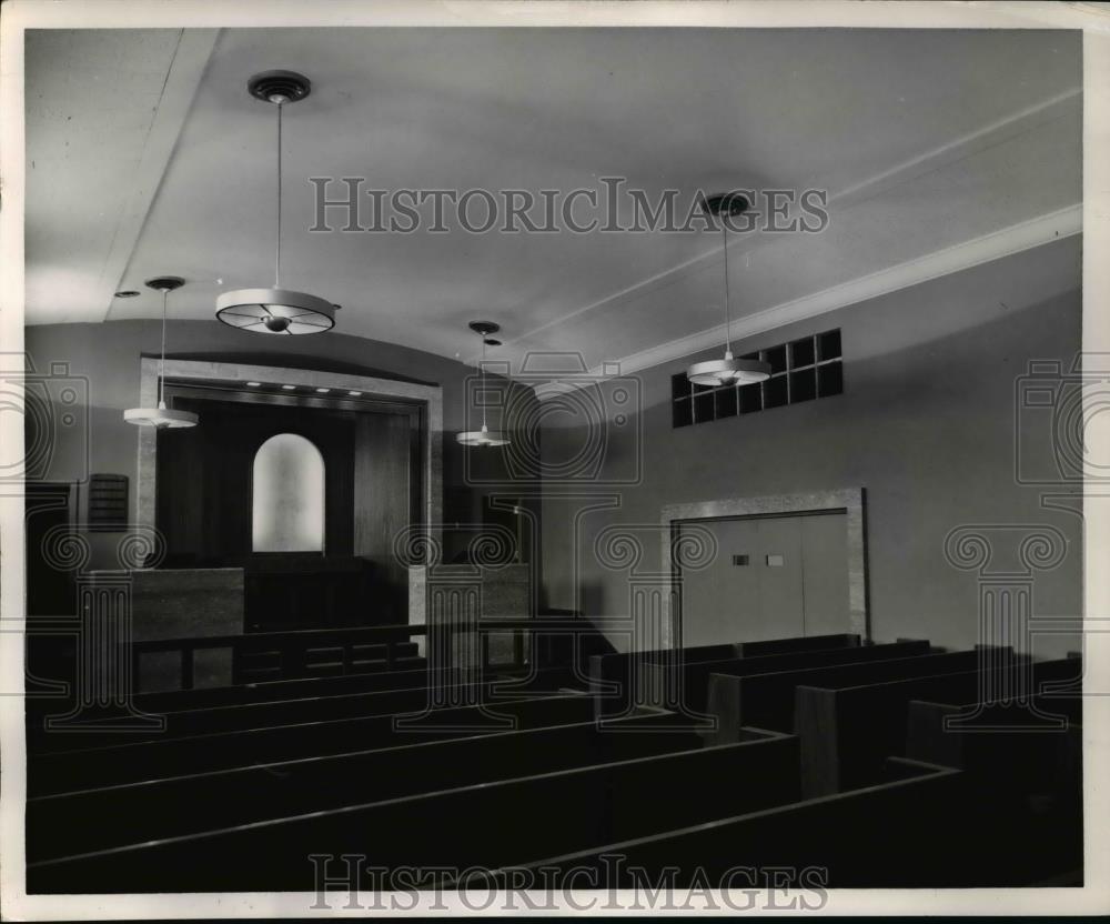 Undated Press Photo Chapel in National Institute of Health in Bethesda, Maryland - Historic Images