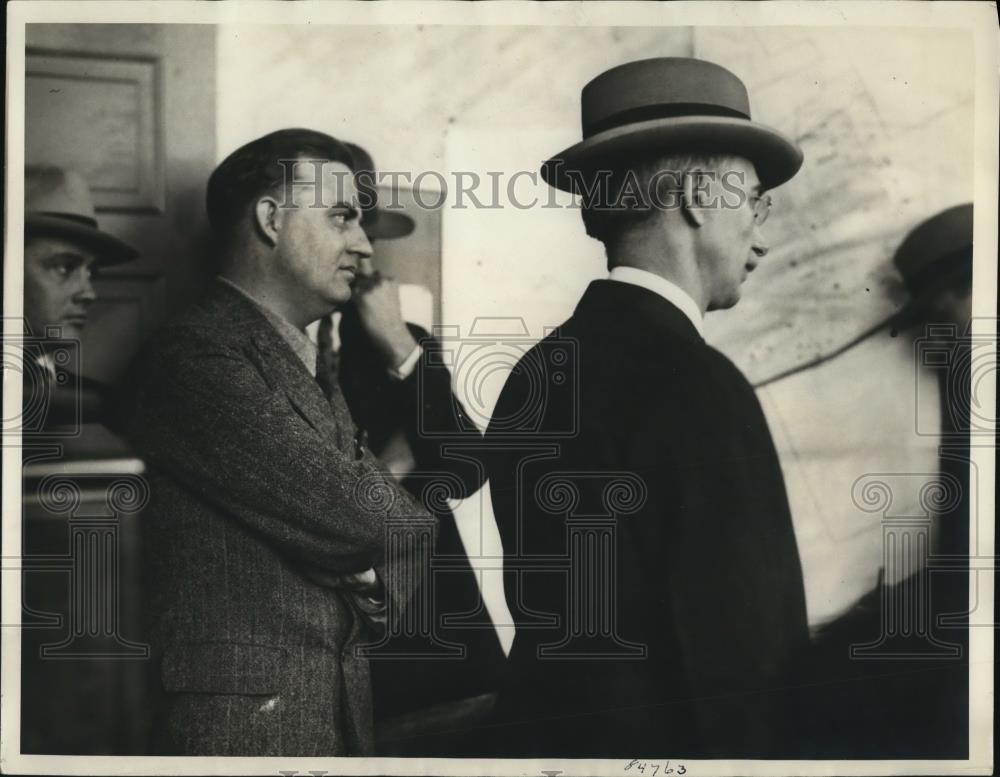 1928 Press Photo Bituminous Coal Corporation being questioned by the senators - Historic Images