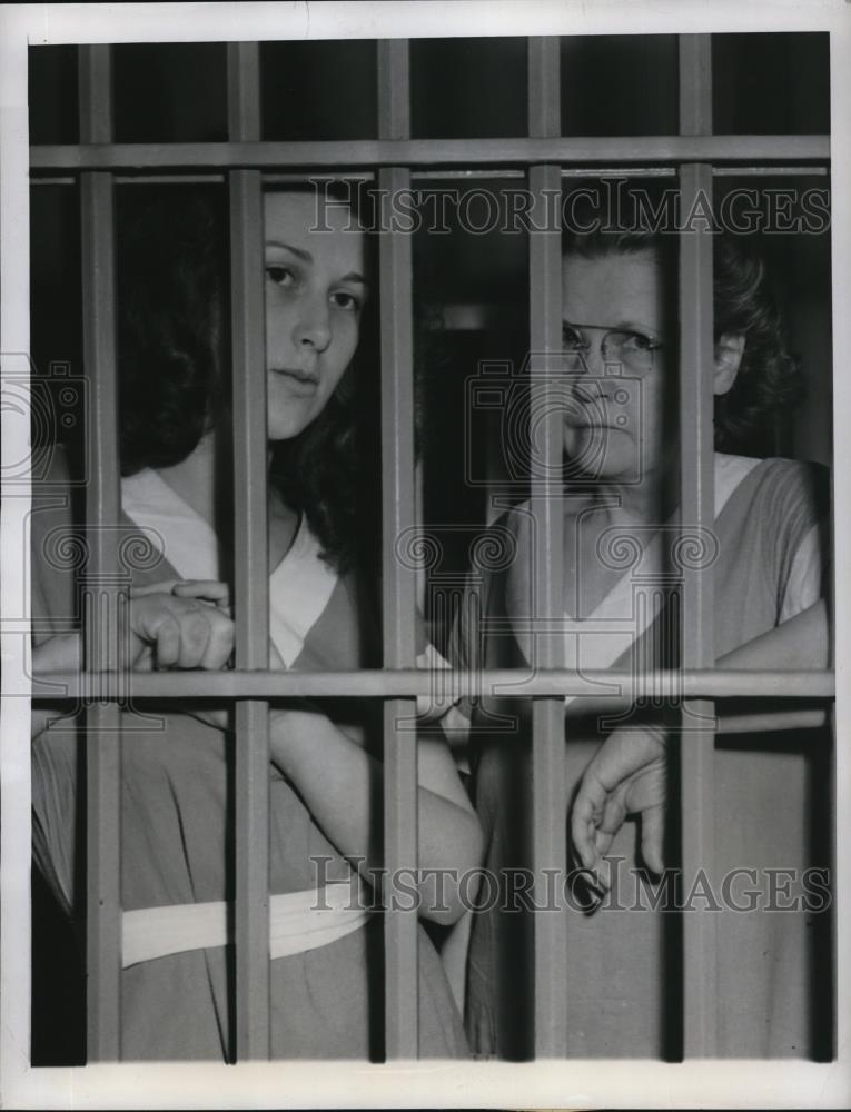 Two self made widows, Jacqueline Wiser and Mrs. Elliot 1948 Vintage ...