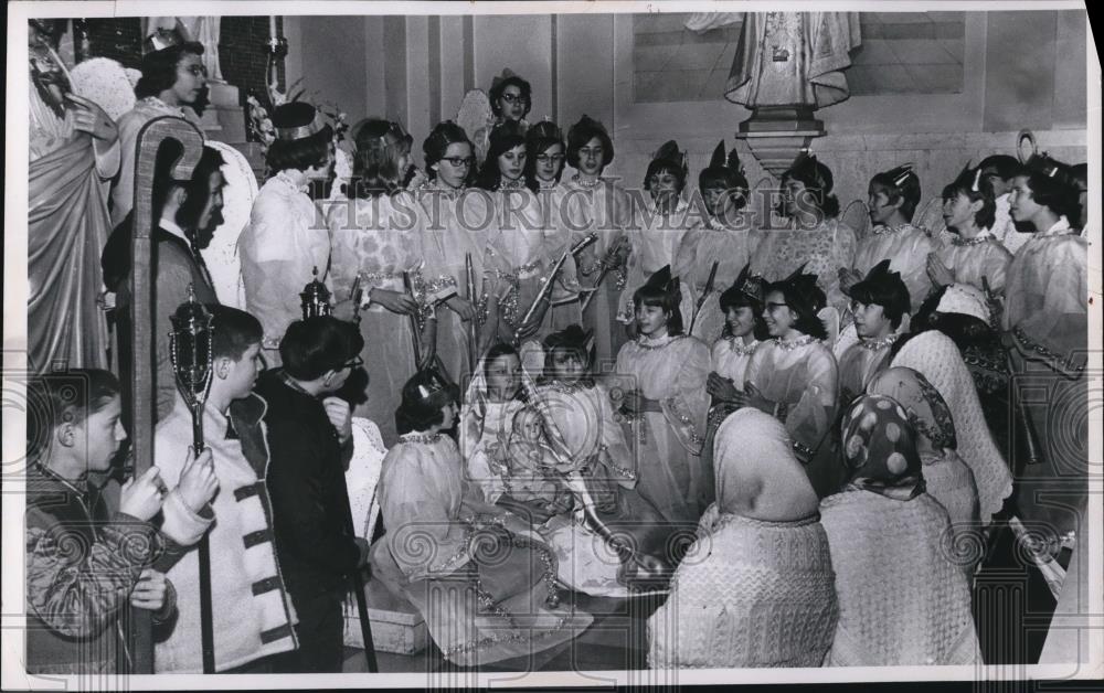 1966 Press Photo Nativity of B.V. Roman Catholic Church - Historic Images