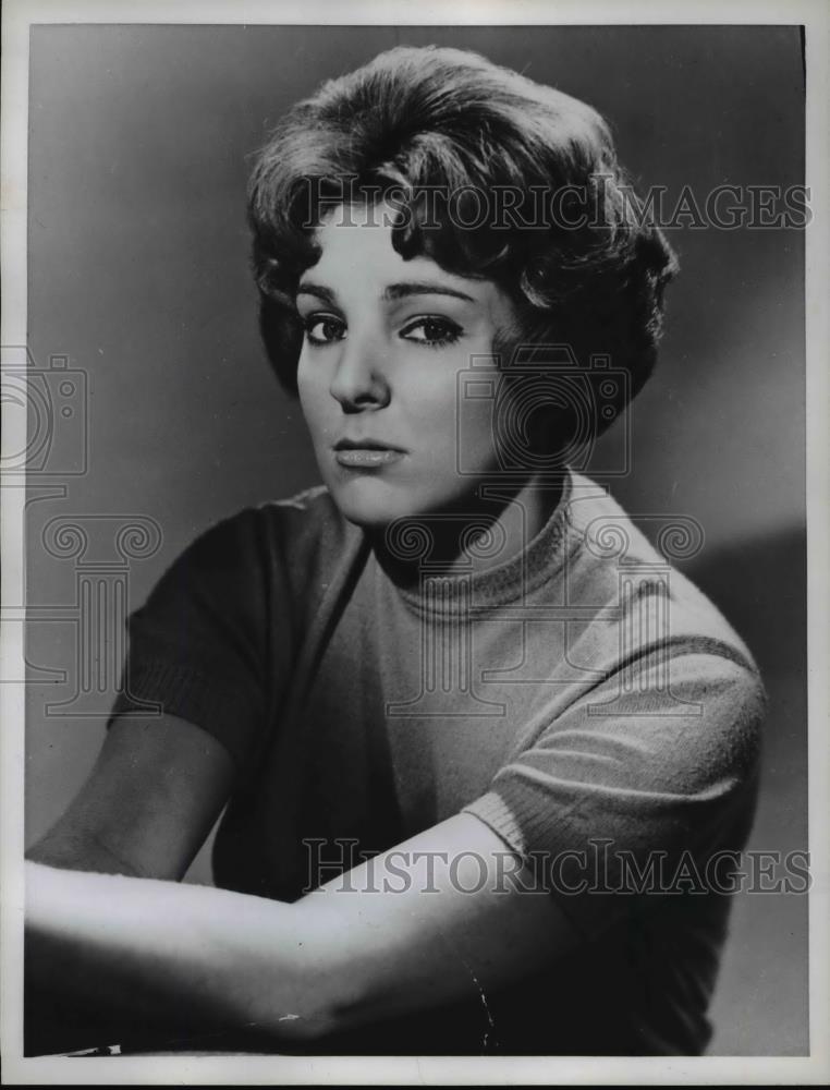 1959 Press Photo Maite Goyeneche Of France, Pole Guillaume&#39;s Girlfriend - Historic Images