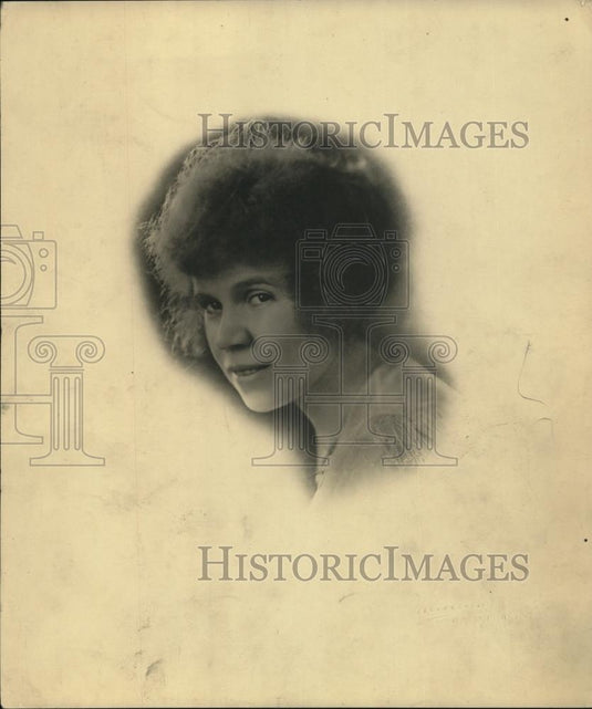 1920 Press Photo Miss Evangeline Weed, a personality developer - Historic Images