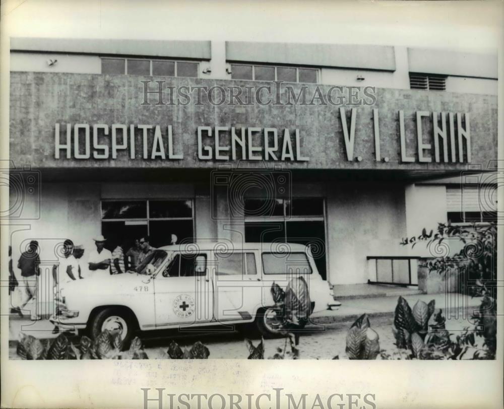 1969 Press Photo Lenin General Hospital Built by the Soviet Union - Historic Images