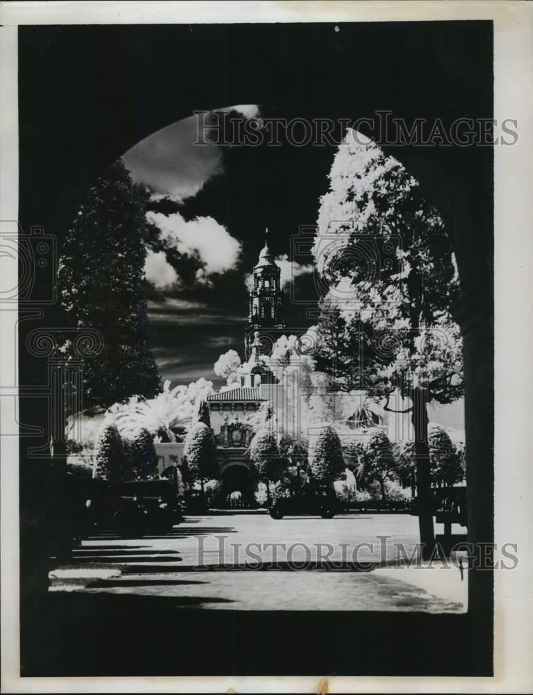 1935 Press Photo California Pacific International Exposition, opened in San - Historic Images