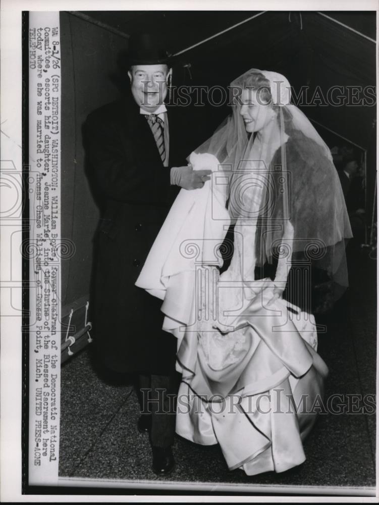 1952 Press Photo William Boyle, former chairman of the Democratic National - Historic Images