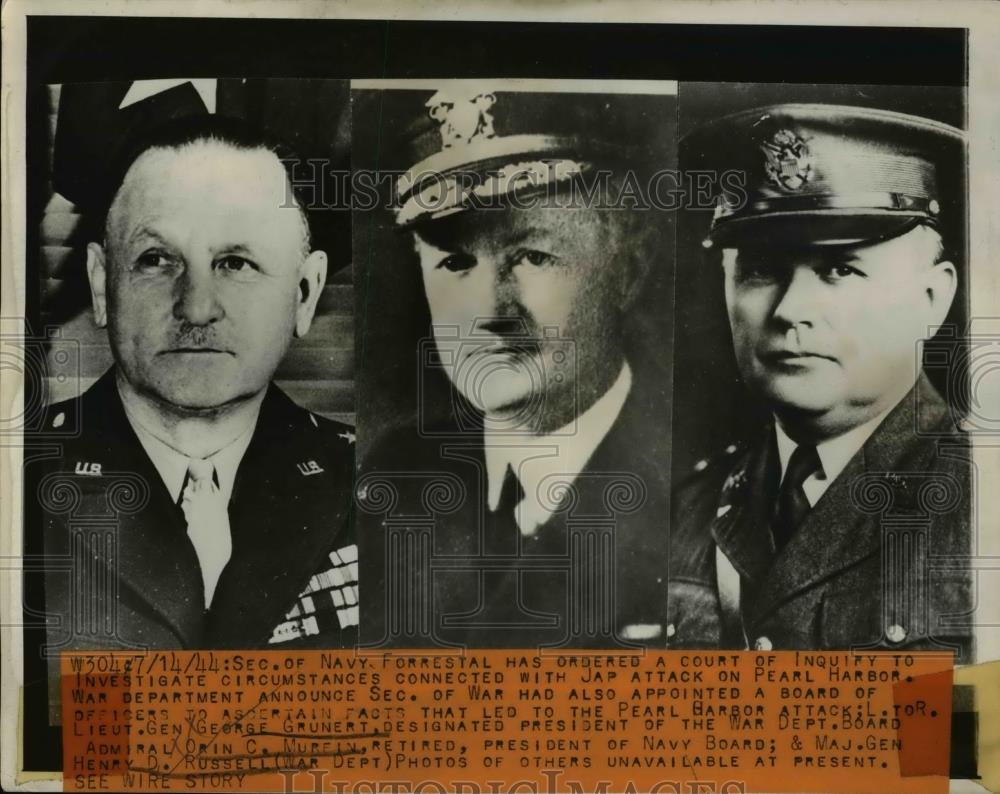 Secretary Ww2 Secretary of War Appointed Board of Officers 1944 Vintage Press Photo ...