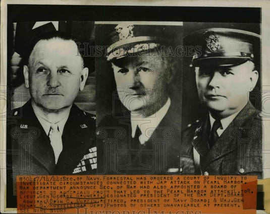 1944 Press Photo Secretary of War Appointed Board of Officers - Historic Images
