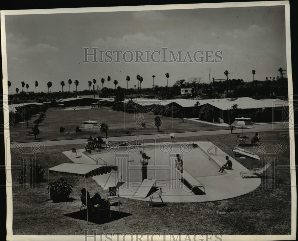 1962 Press Photo Fairway Motor Hotel, McAllen, Texas - Historic Images