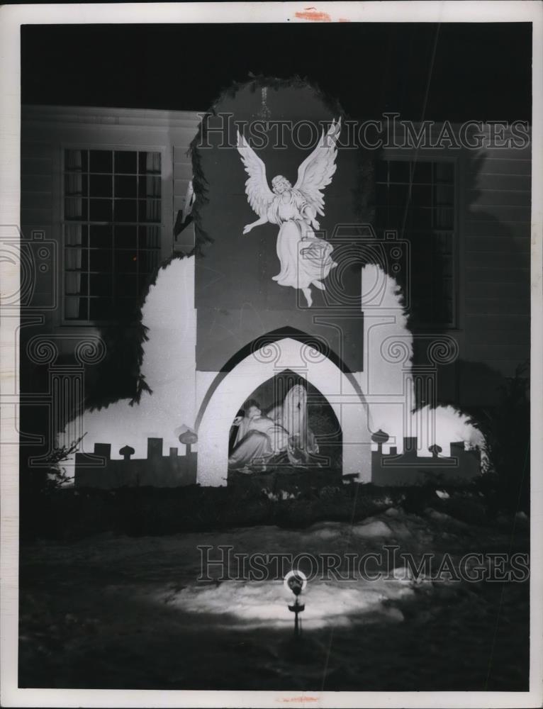 1951 Press Photo Puritas Lutheran Church in Cleveland Ohio - Historic Images