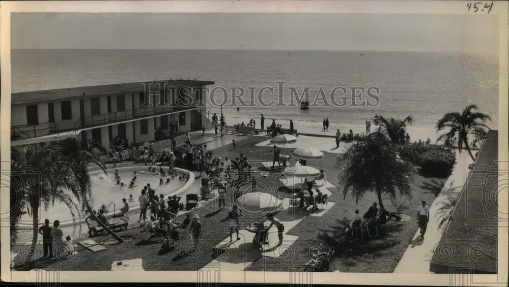 1961 Press Photo Motel - Historic Images