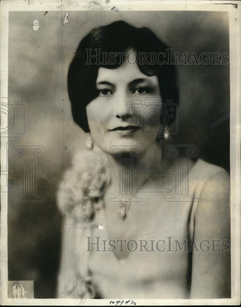 1926 Press Photo Anne Livingston of Tulsa  Oklahoma - Historic Images