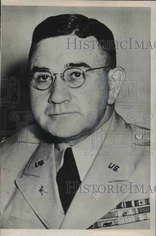 1952 Press Photo Brig.Gen. Chas F. Calson - Historic Images