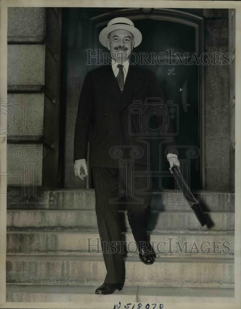 1939 Press Photo Count De Saint Quentin, French Ambassador to the US - Historic Images