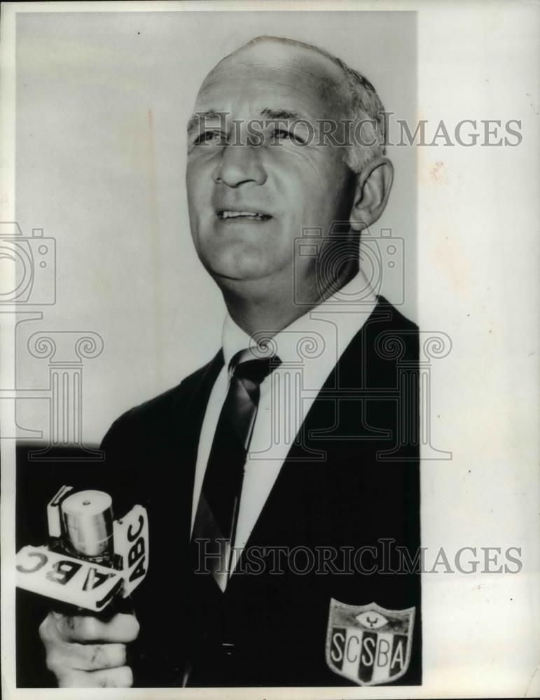 1965 Press Photo Tom Harmon star player in American college football - Historic Images