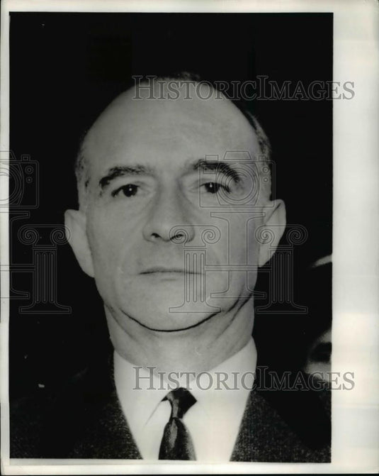 Undated Press Photo Jean Sainteny, French President's Top Adviser - Historic Images