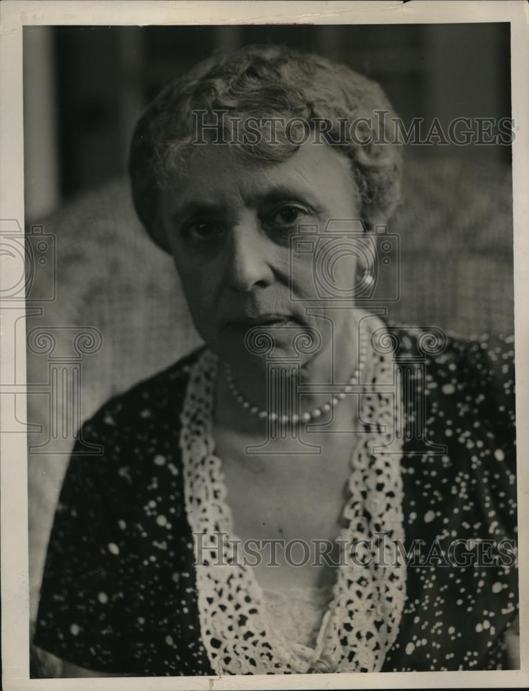 1934 Press Photo Baroness Mary Von Luettwitz - Historic Images