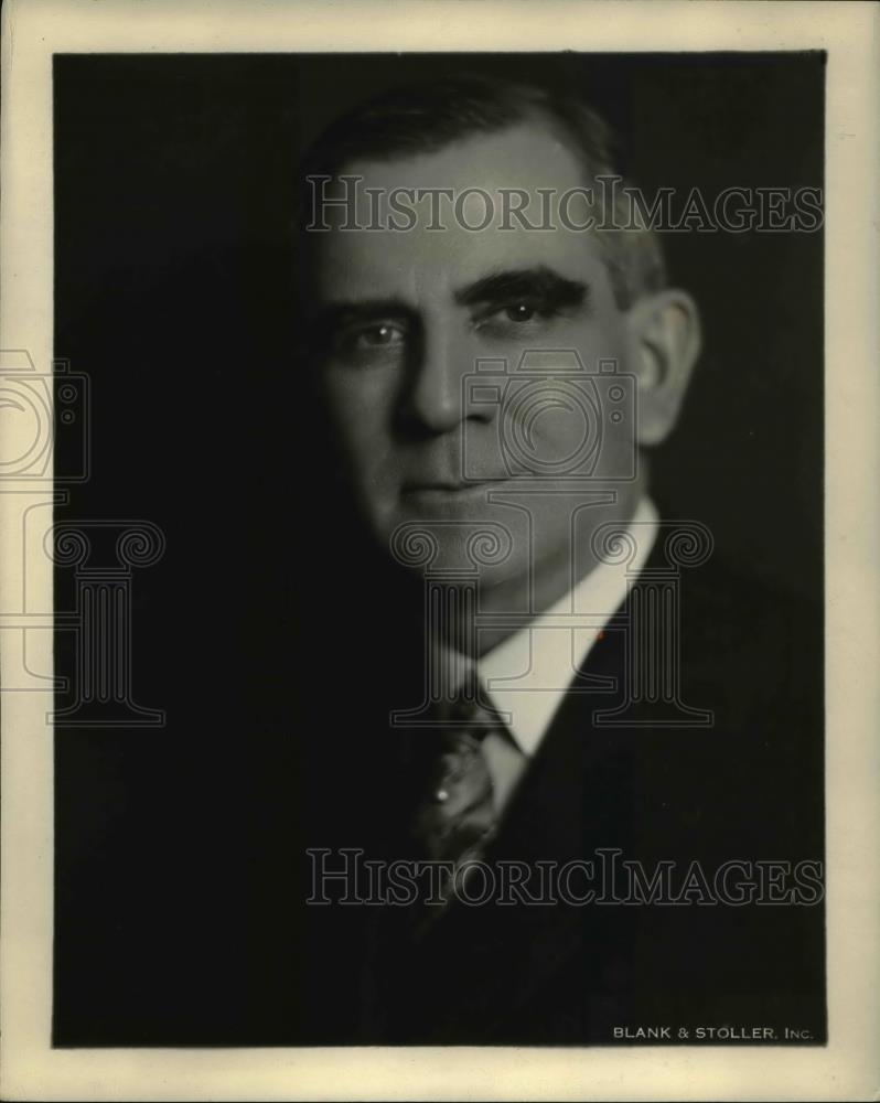 1929 Press Photo Paul Shoup President of American Electric Railway Association - Historic Images