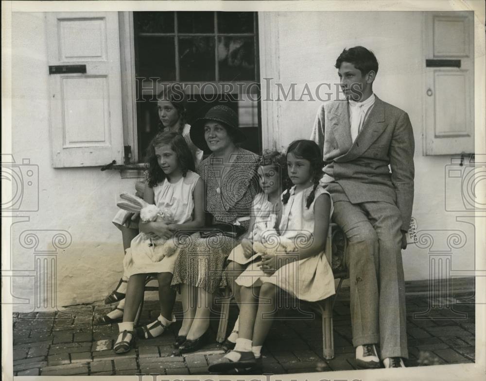 1931 Press Photo Devon Pennsylvania, Senator James J Davis Pennsylvania - Historic Images