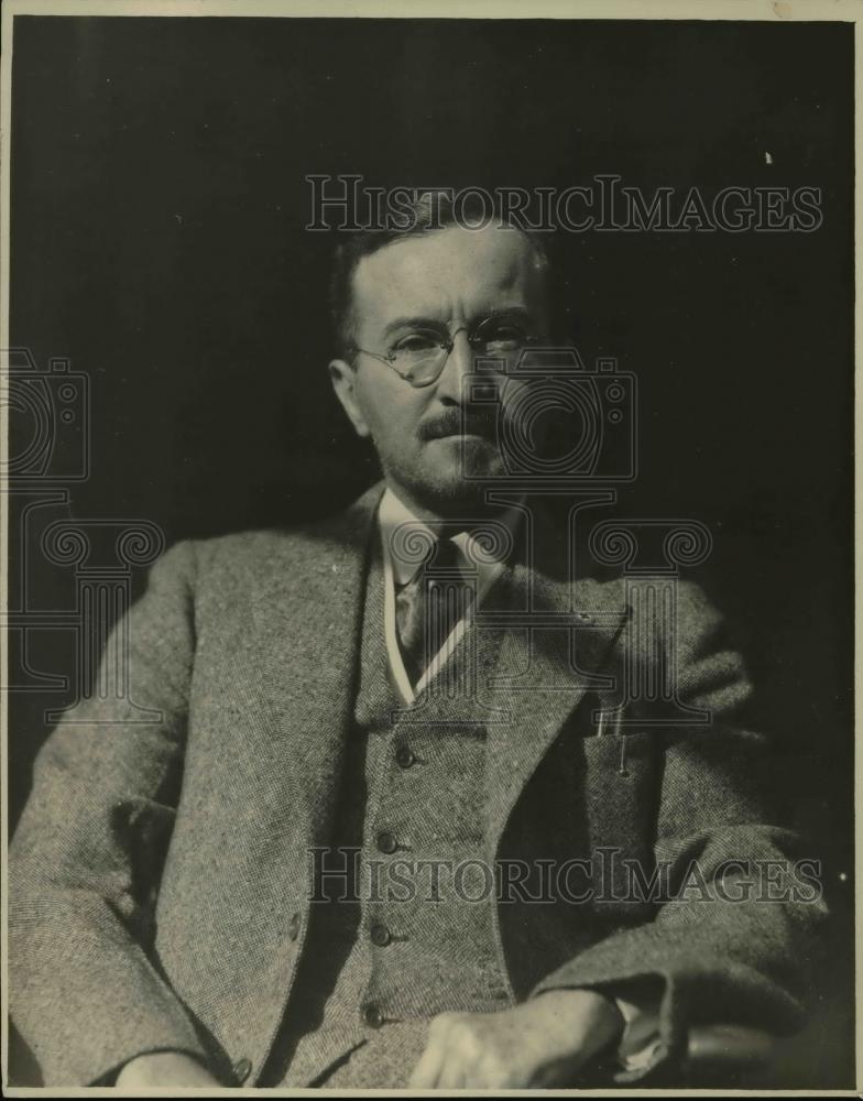 1922 Press Photo Dr F H Mechan Akron Ohio - Historic Images