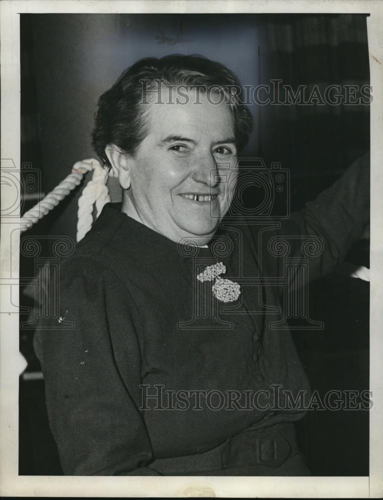 1938 Press Photo Mrs. J.L. Wightengale portrait - Historic Images