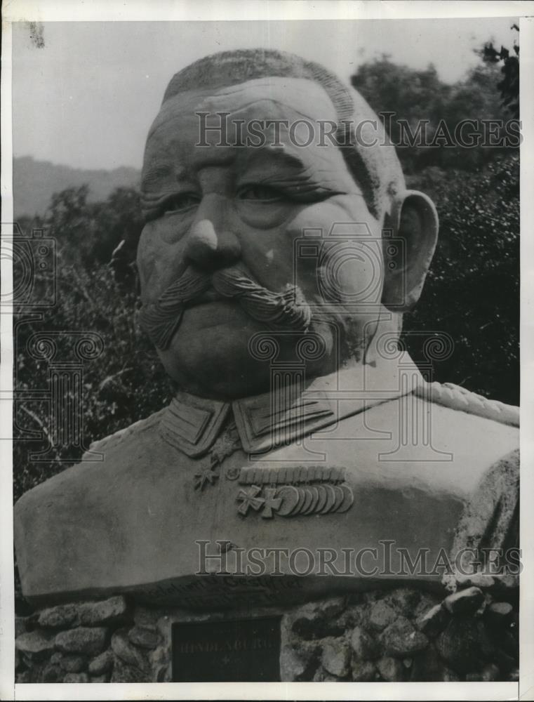 1935 Press Photo Von Hindenburg by Fritz Henkels - Historic Images