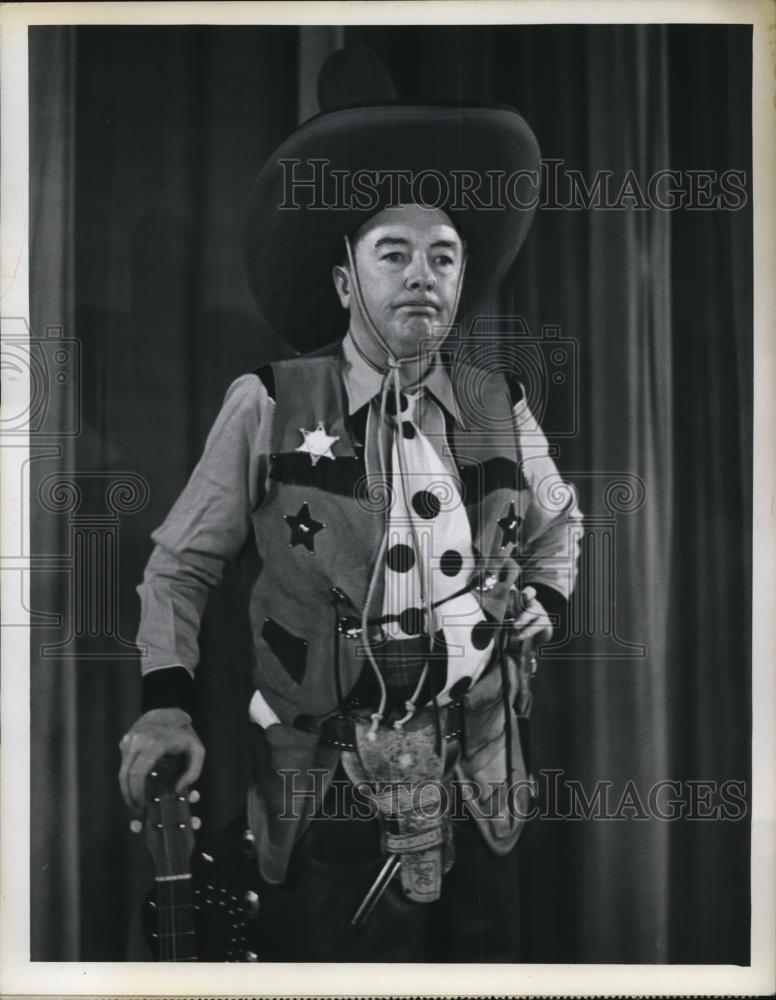 1951 Press Photo Jack Haley in Star Revue - Historic Images