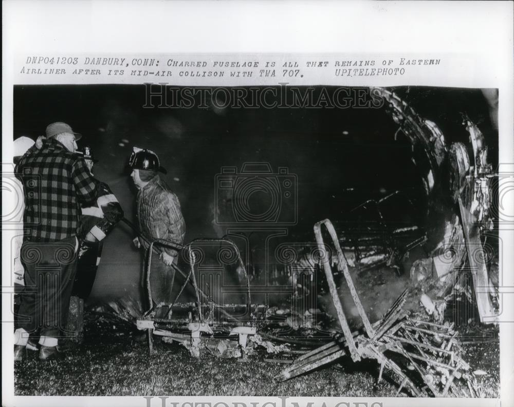 1965 Press Photo Wreckage of Eastern Airline - Historic Images