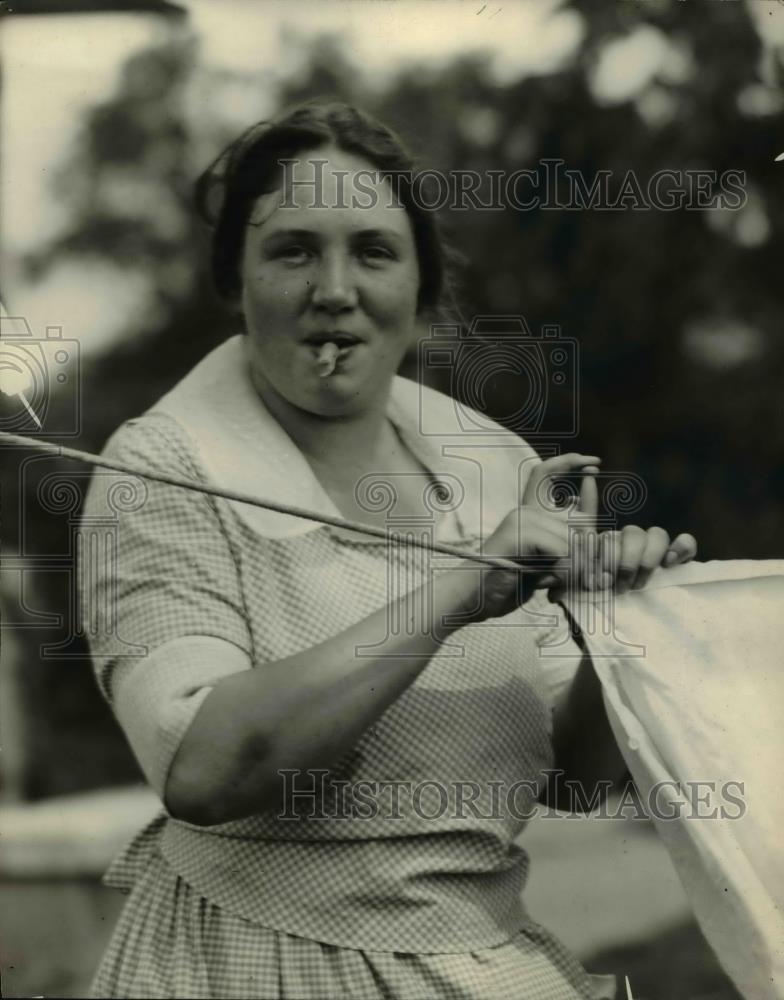 1921 Press Photo Mrs. Jean Rodenbaugh Davis, secretary of labor&#39;s wife - Historic Images
