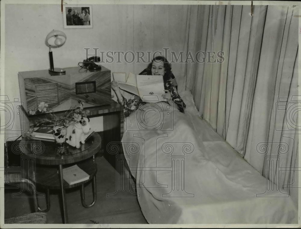 1939 Press Photo Elena Zareschi at Centro Sperimentale di Cinematografia - Historic Images