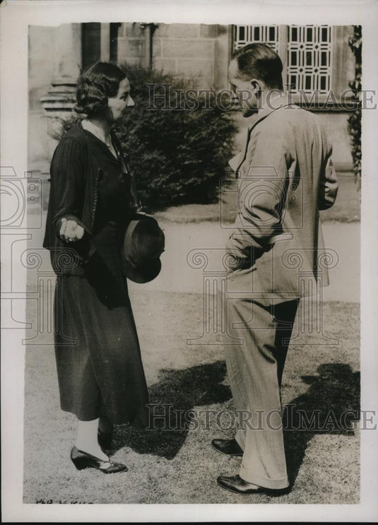 1936 Press Photo Dr I De Arlandis Left Spain as Civil War Erupted - Historic Images