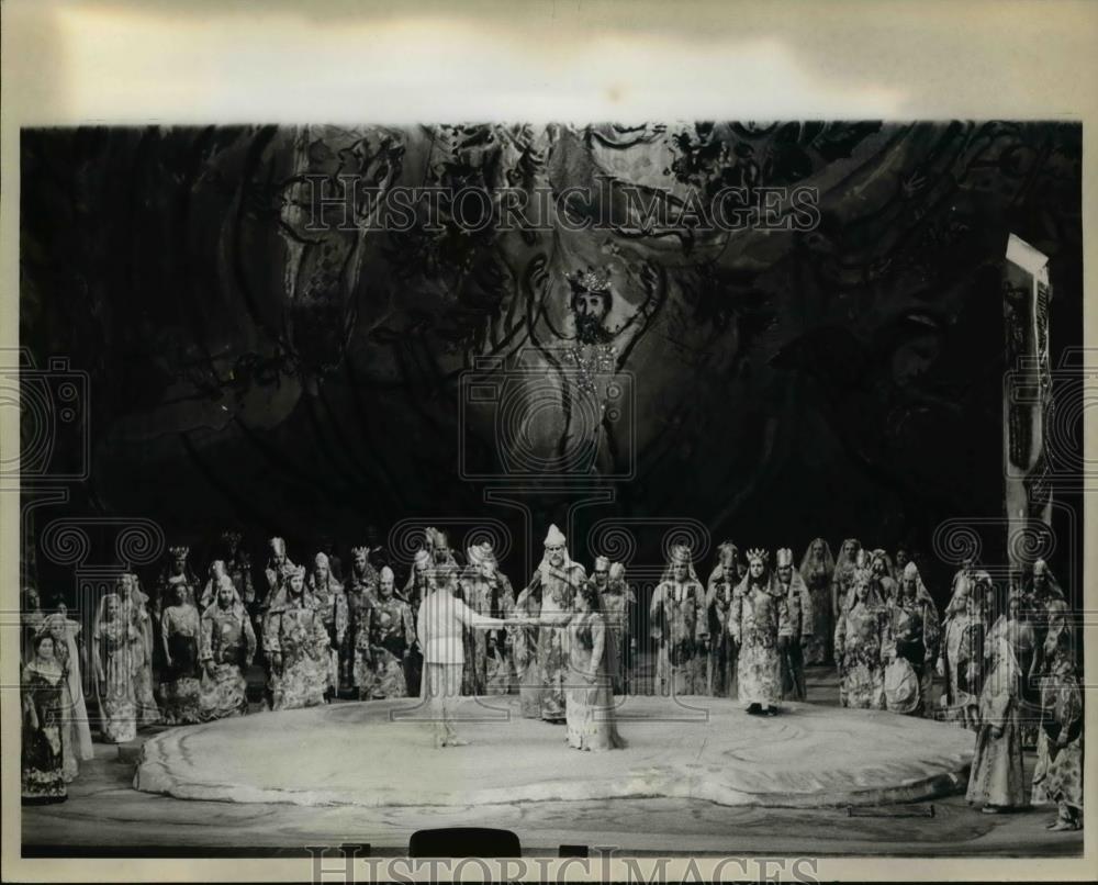 1967 Press Photo The final scene of &quot;The Magic Flute&quot; - Historic Images