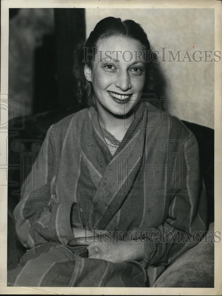 1937 Press Photo Mollie Woldman - Historic Images