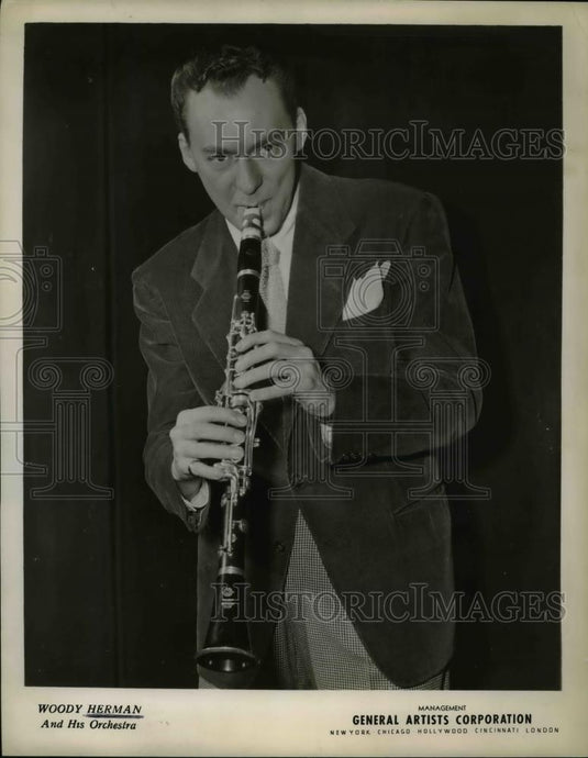 Press Photo Woody Herman - Historic Images