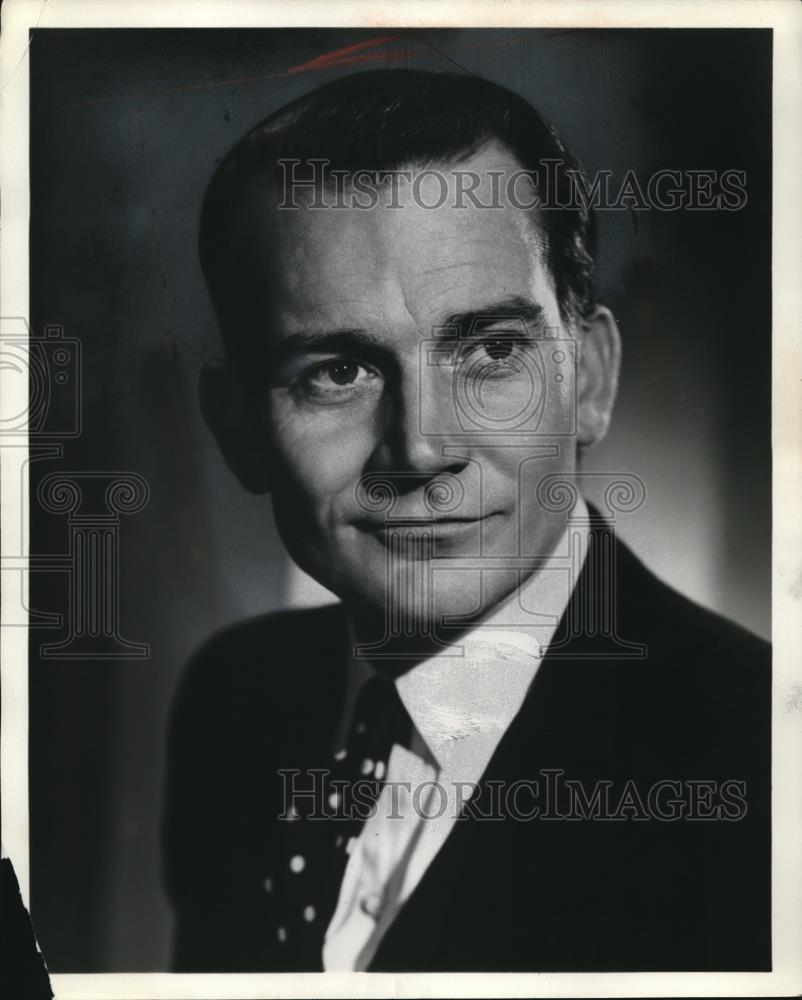 1965 Press Photo Denholm M. Elliott, English film, television and theatre actor - Historic Images