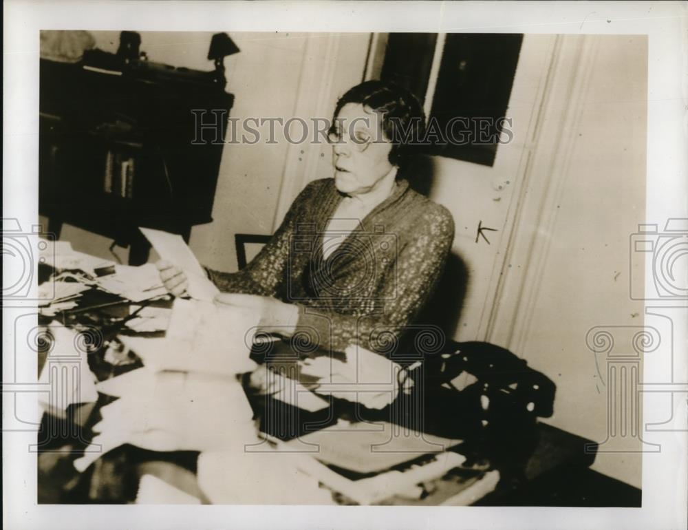 1940 Press Photo Mrs Rose C Beatty - Historic Images