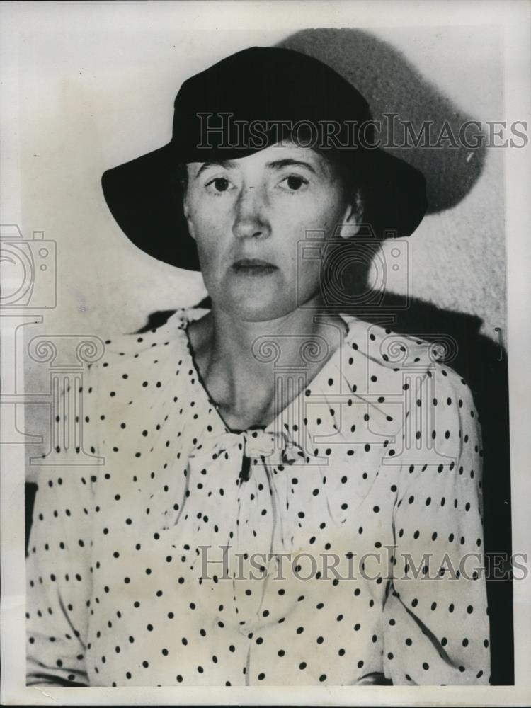 1934 Press Photo Mary Marry at Lincoln Heights Jail - Historic Images