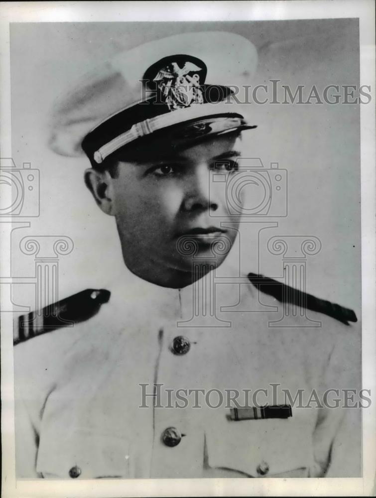 1944 Press Photo Wash DC Lt Cmdr James H Suddeth - Historic Images