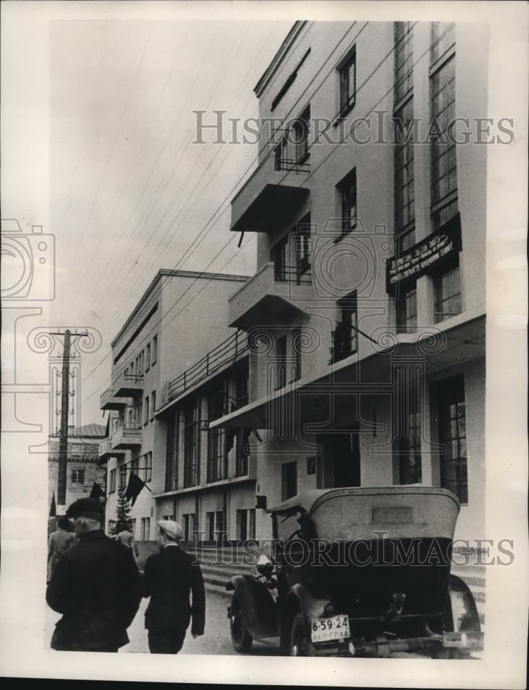 1939 Press Photo Arctic Hotel in Murmansk principal port of Kola Peninsula - Historic Images