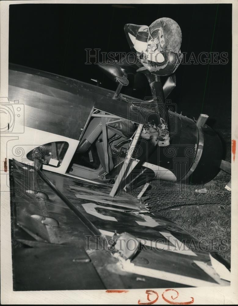 1949 Press Photo Airplane crash - Historic Images