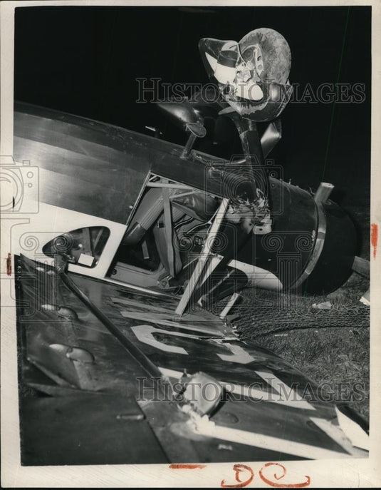 1949 Press Photo Airplane crash - Historic Images