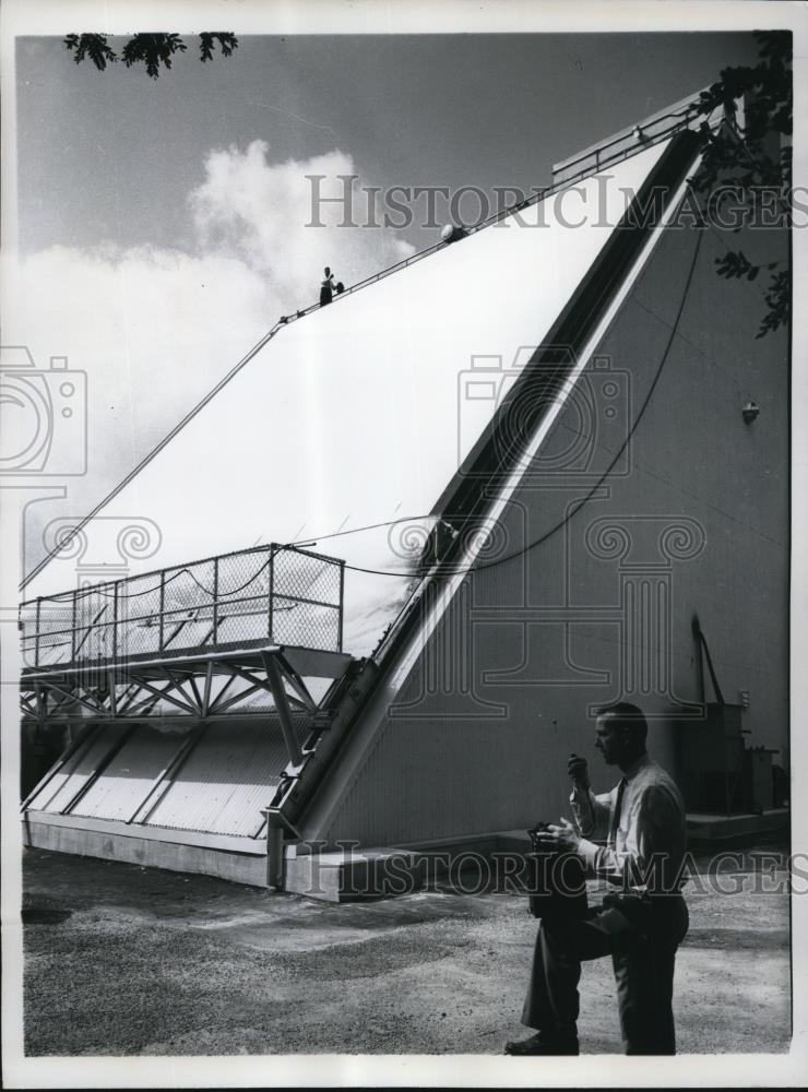 1960 Press Photo Towson Maryland, electronically steerable array radar system - Historic Images