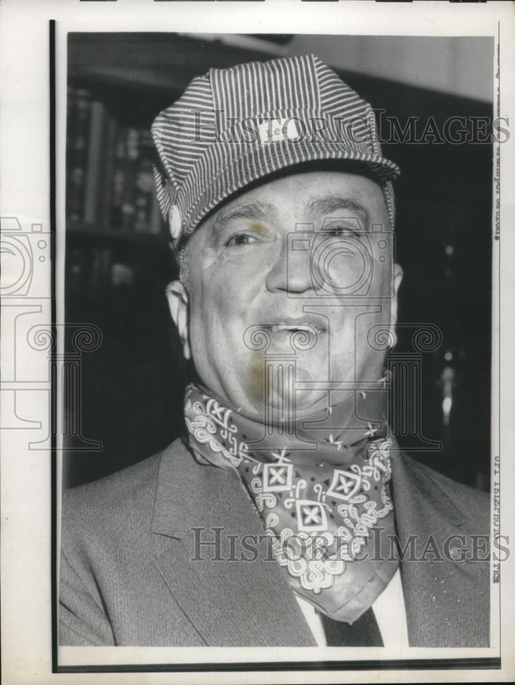 1959 Press Photo John Edgar Hoover, Director, FBI - Historic Images