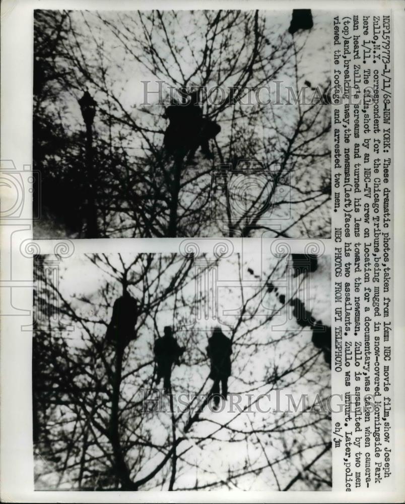 1968 Press Photo Correspondent for Chicago Tribune, Joseph Zullo, N.Y. - Historic Images