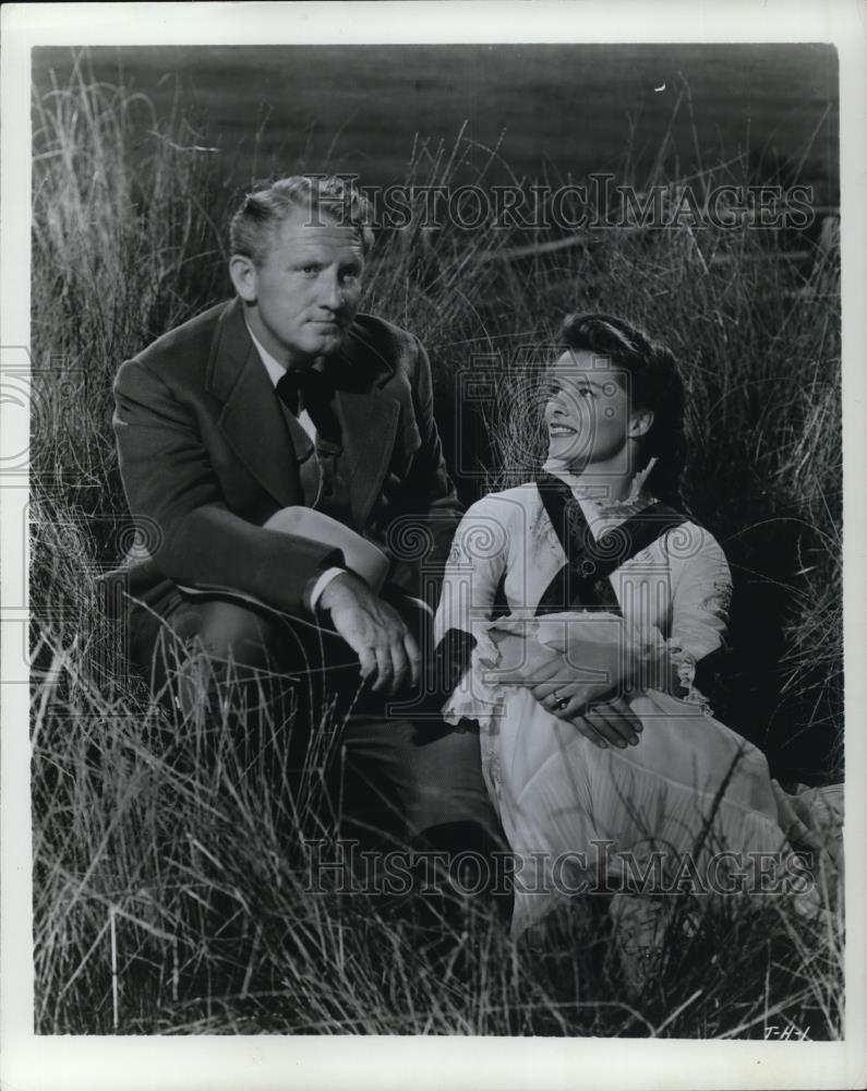 1971 Press Photo Spencer Tracy, Katharine Hepburn - Historic Images